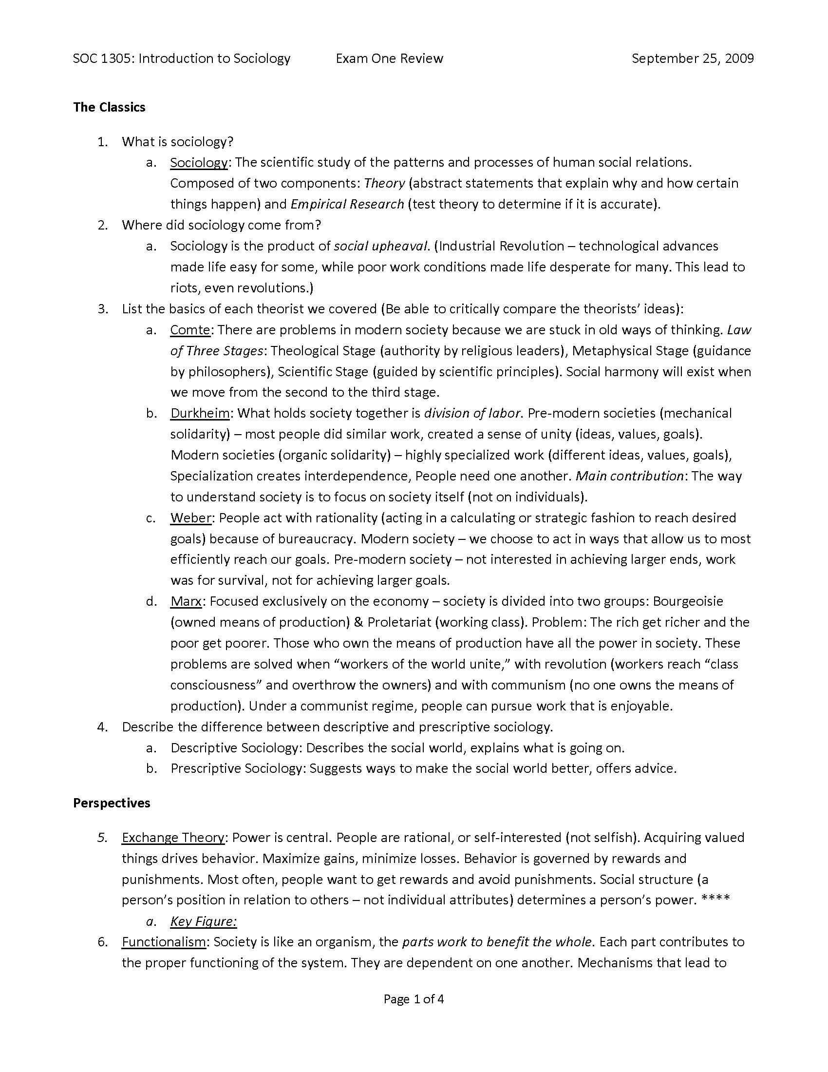 Introduction to Sociology