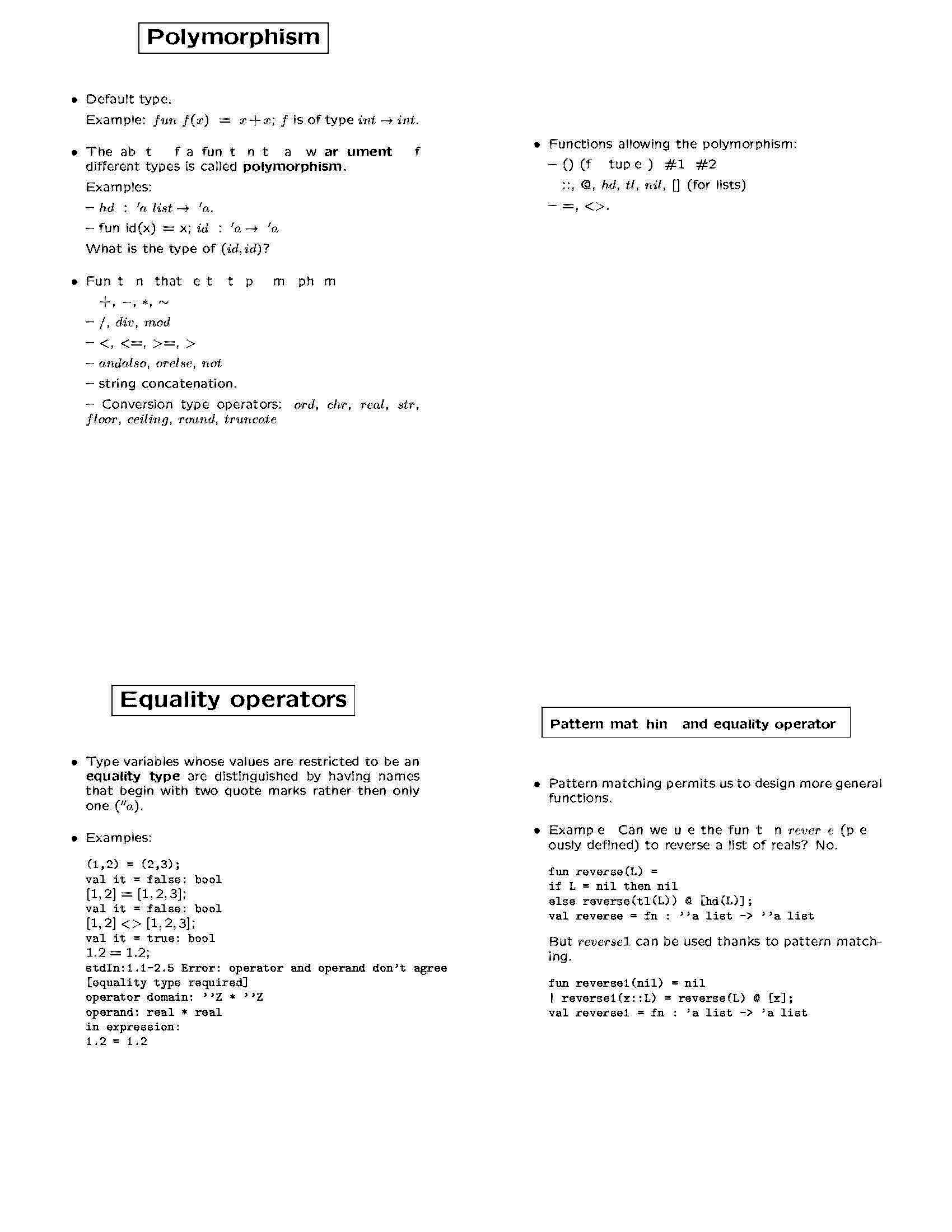 Programming Languages and Implementation