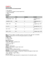 Chemistry basics 