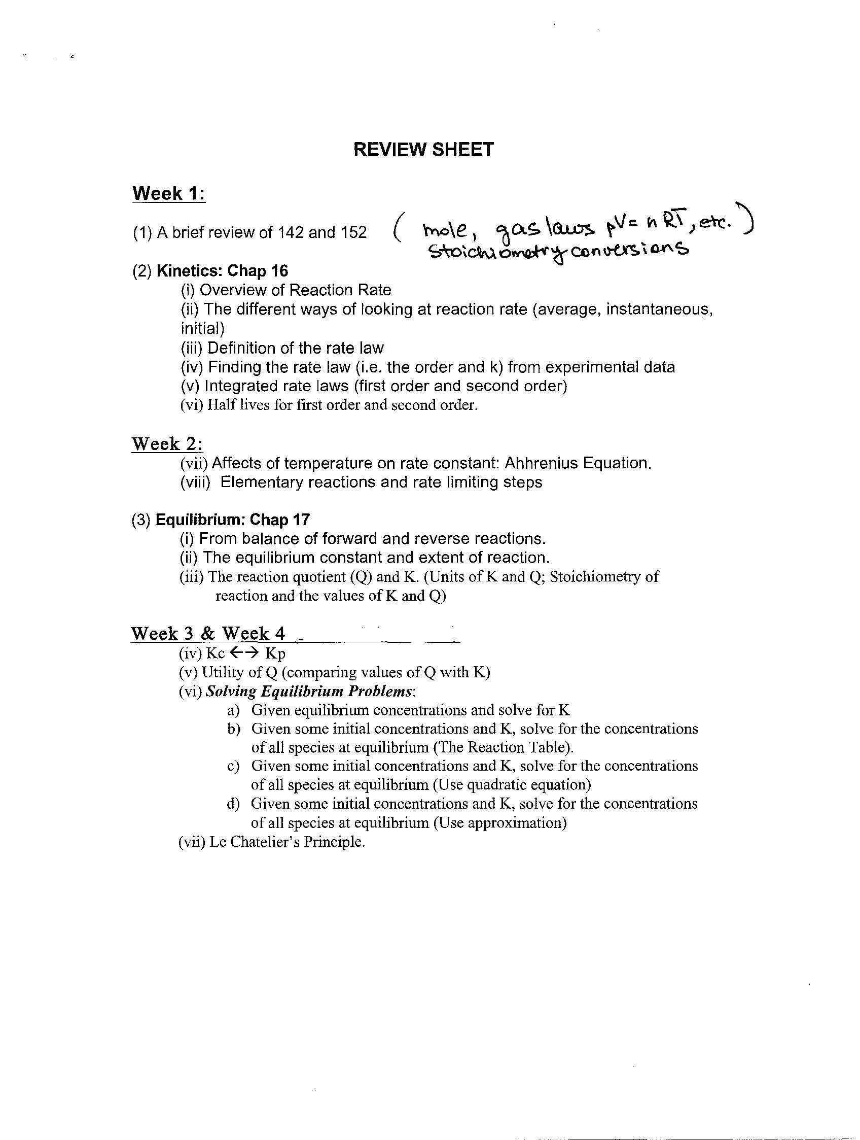 GENERAL CHEMISTRY