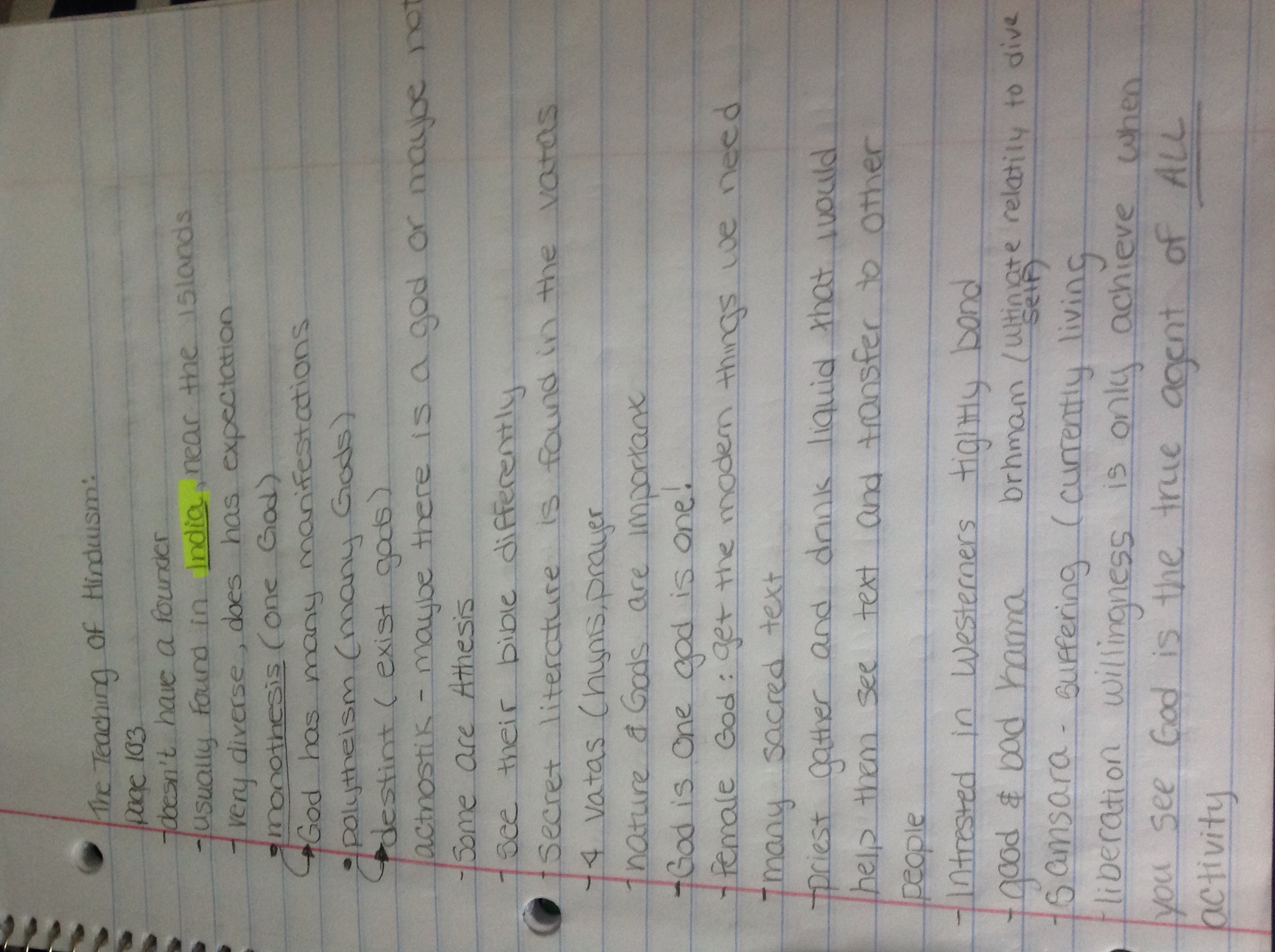 The Teaching of Hinduism 