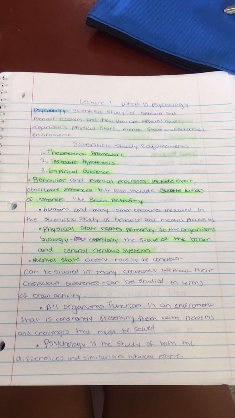 What is psychology? lecture 1