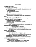 Inequality and Poverty Exam Study Guide
