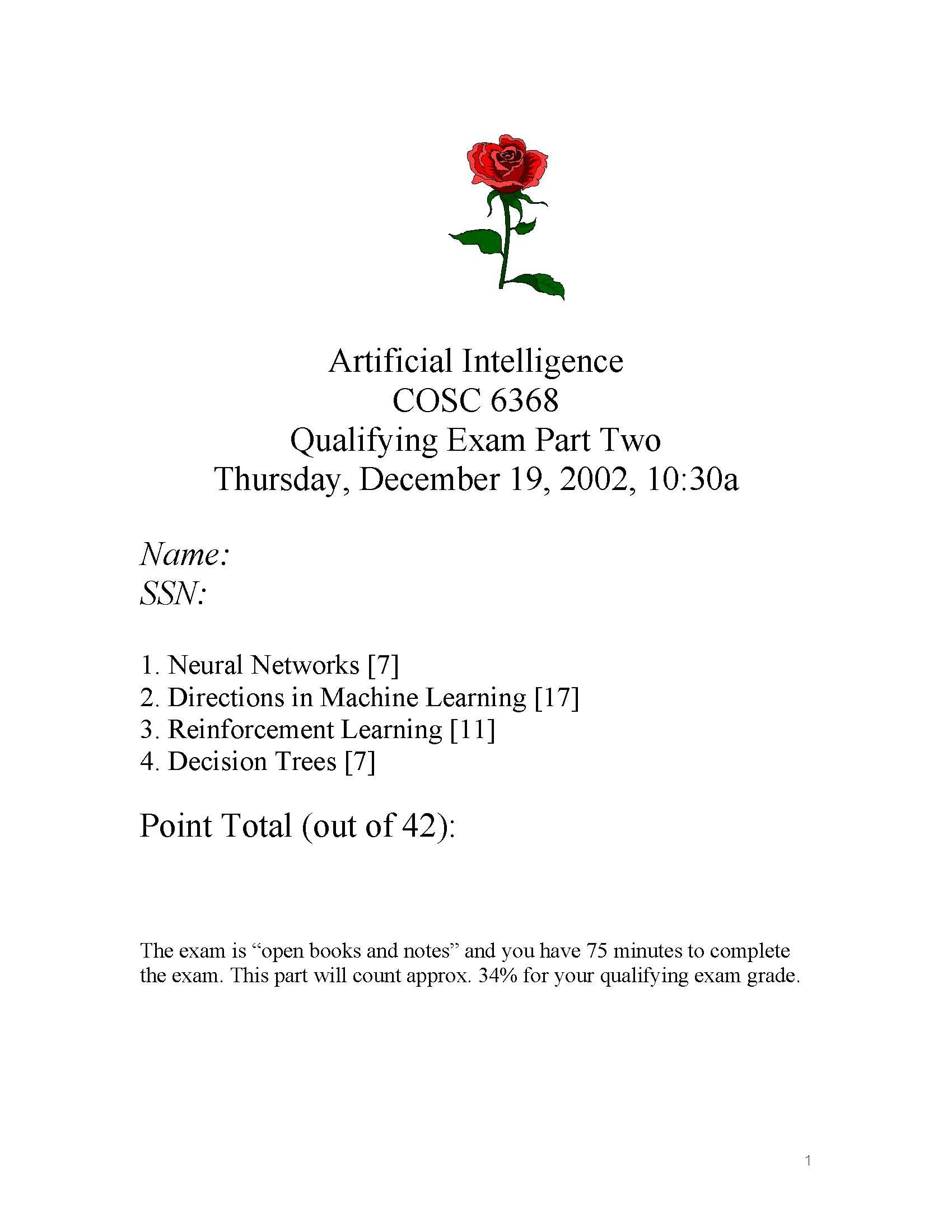 Artificial Intelligence