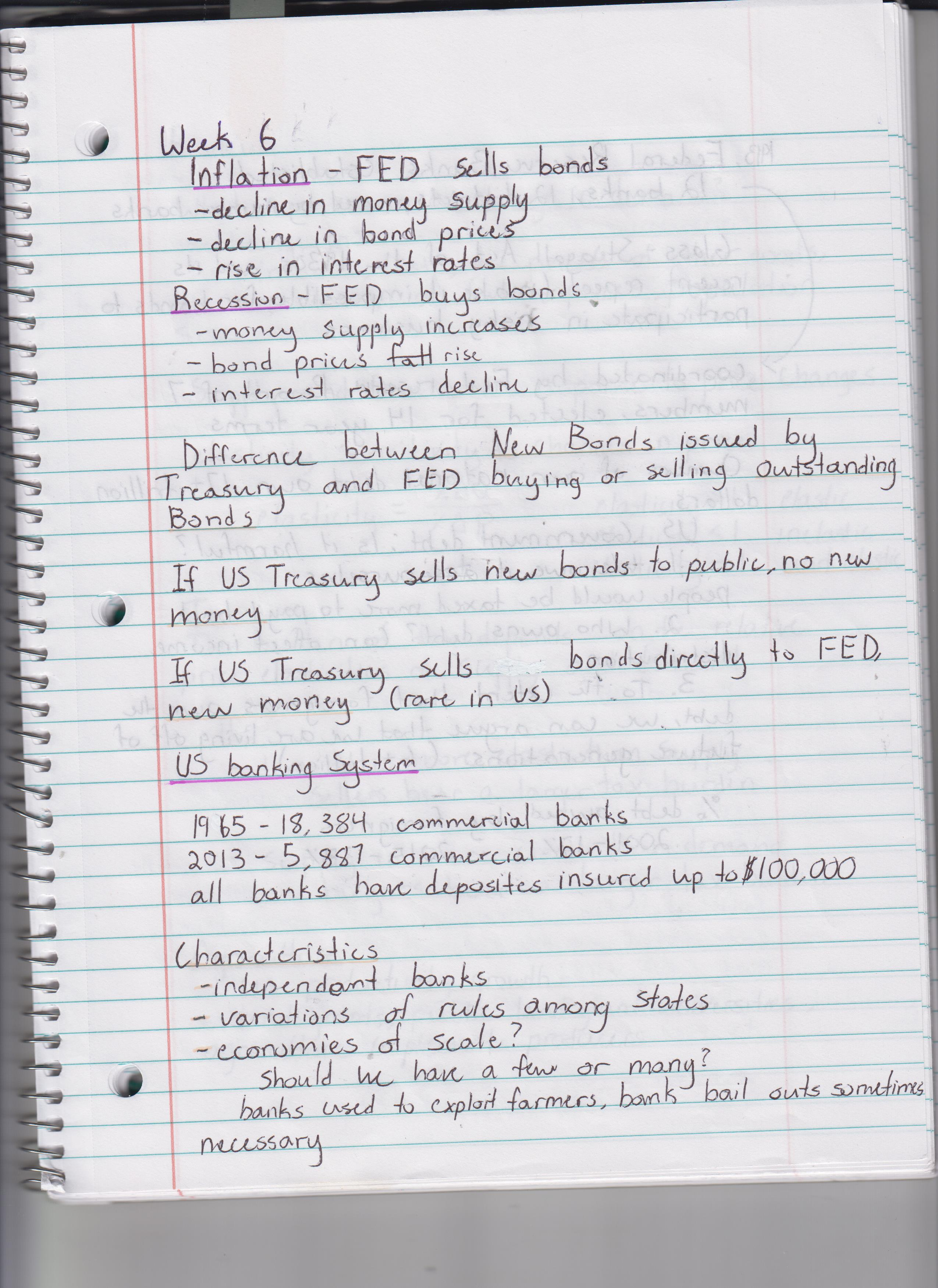 Econ 103 Complete lecture notes: Week 6