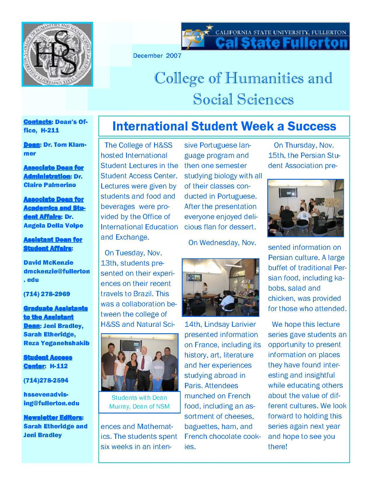 Liberal Studies in the Humanities and Arts