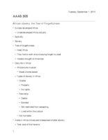 September 1st notes