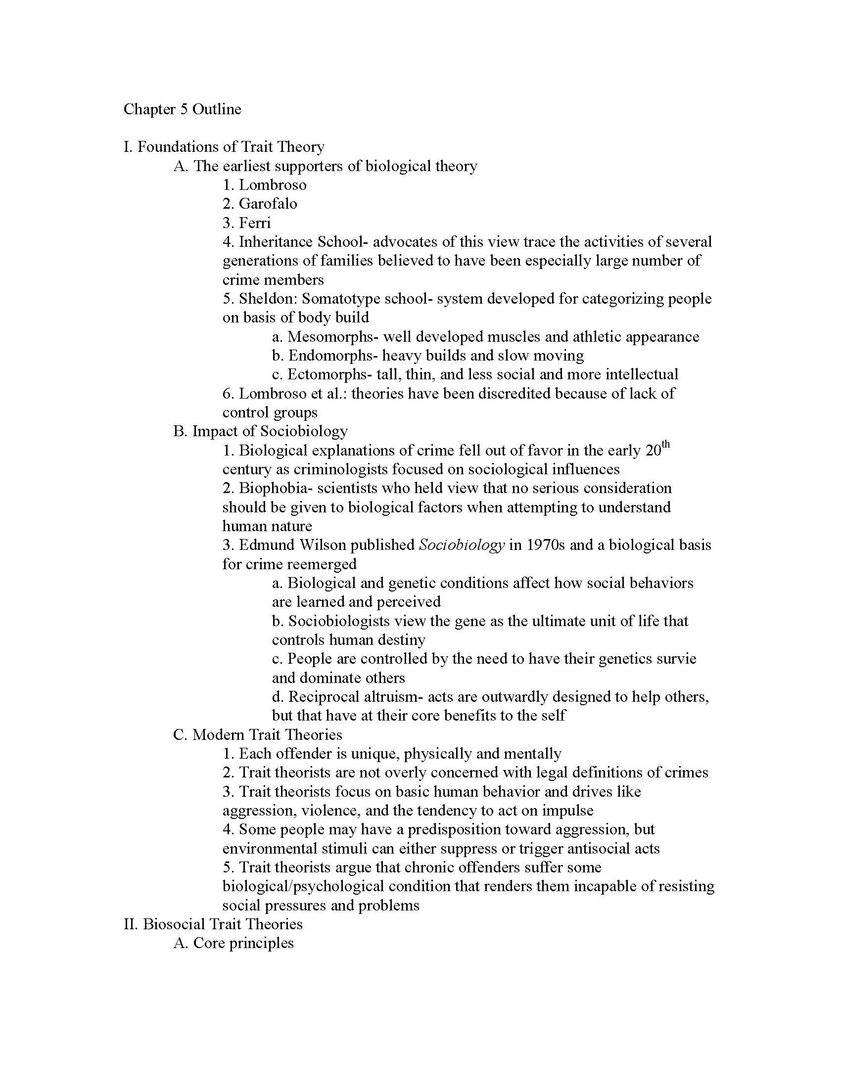 Criminology