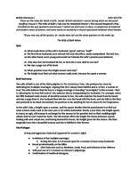 The Wife of Bath and the Second Shepherd's Play Notes