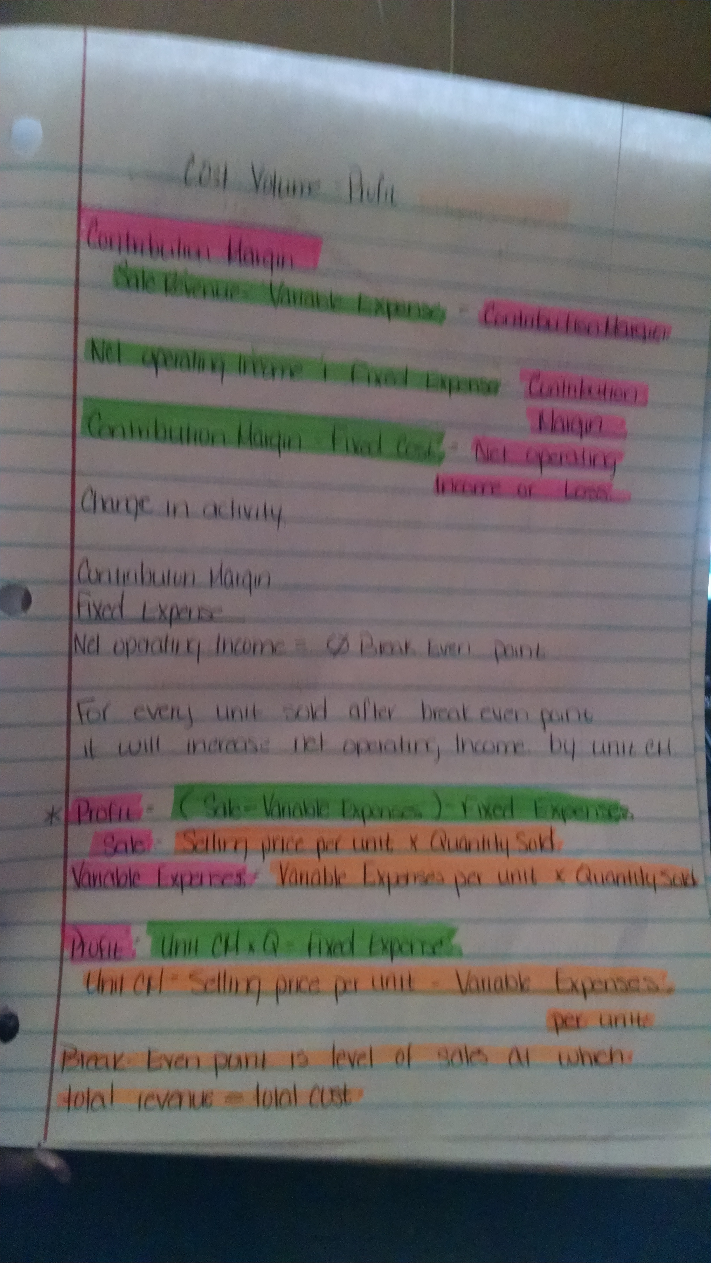 201: ACC 201-01 - Study Guide