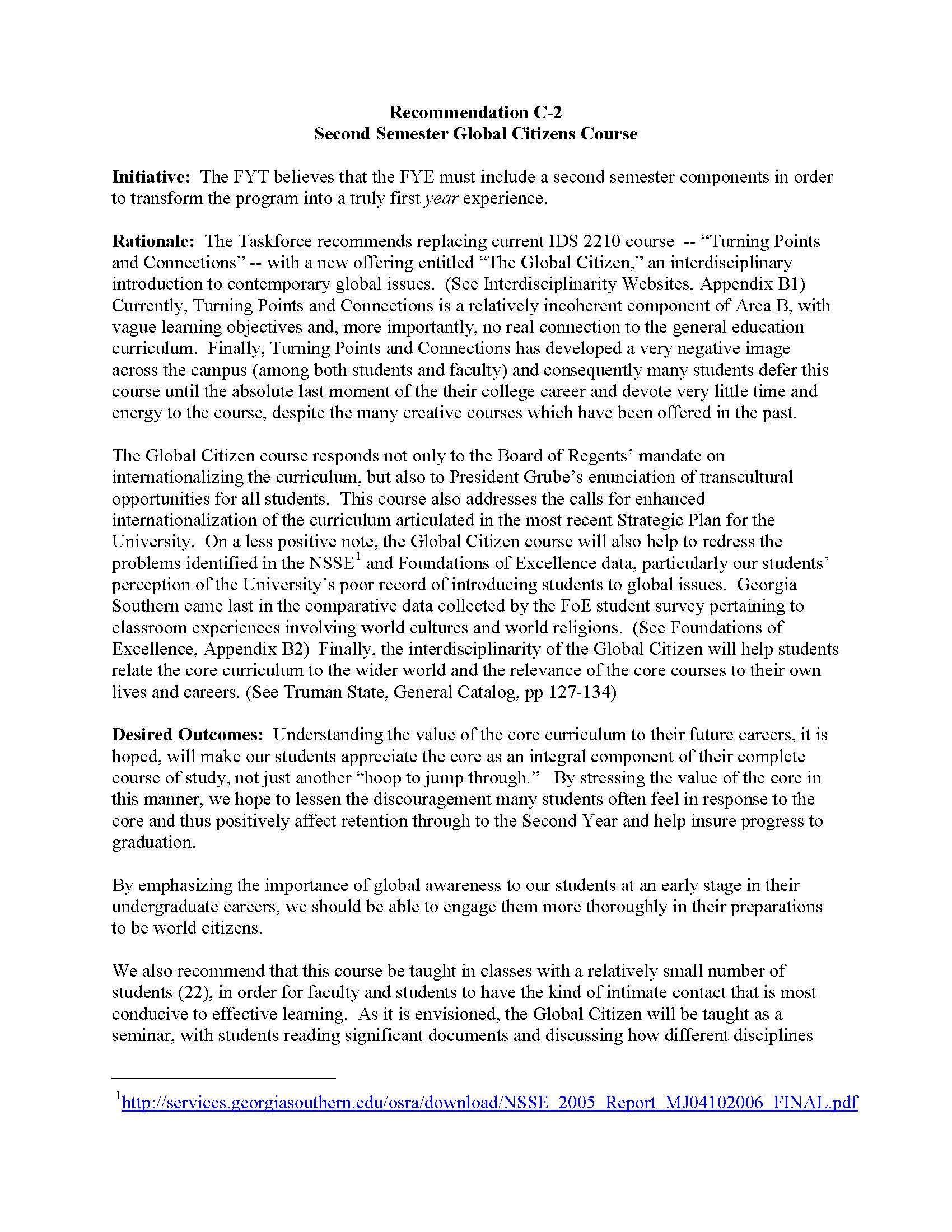 Turning Pts and Connections