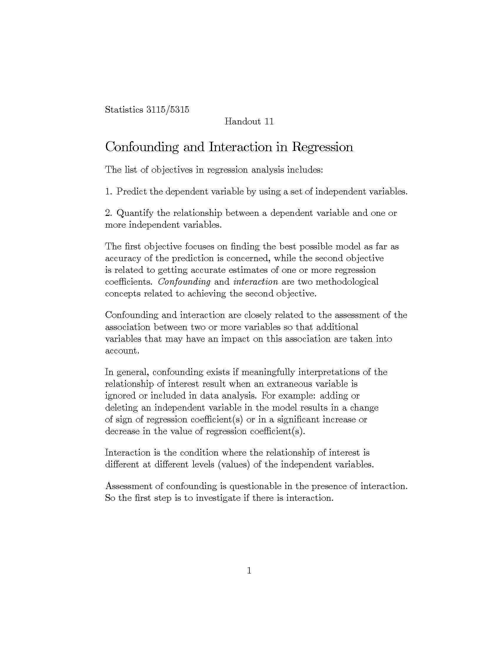 Analysis of Experiments