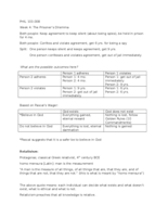 PHIL 103.008 Week 4