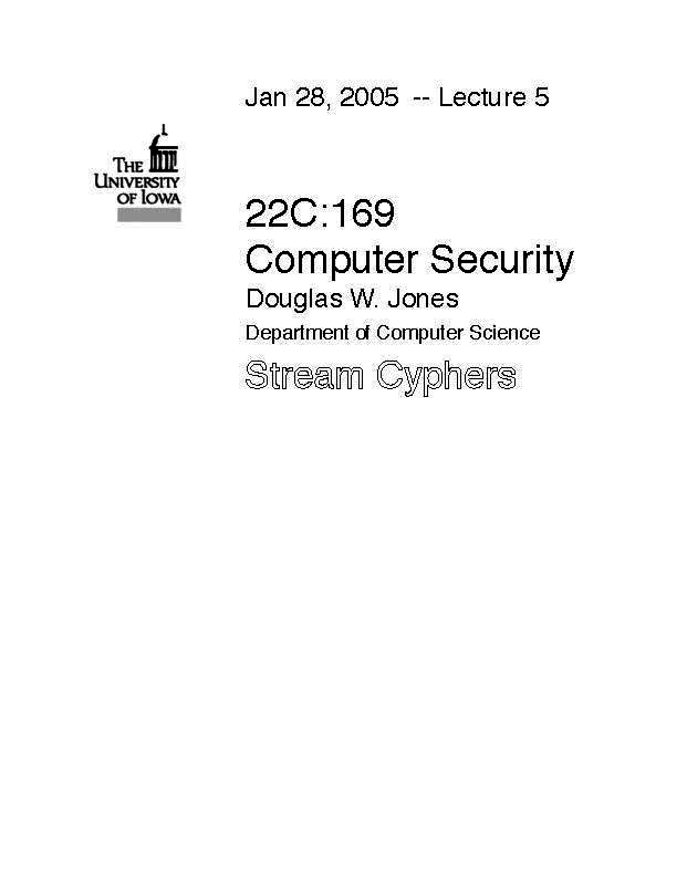 Computer Security