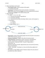 ECO 105 Goel Week 9 Notes: 10/12-10/16