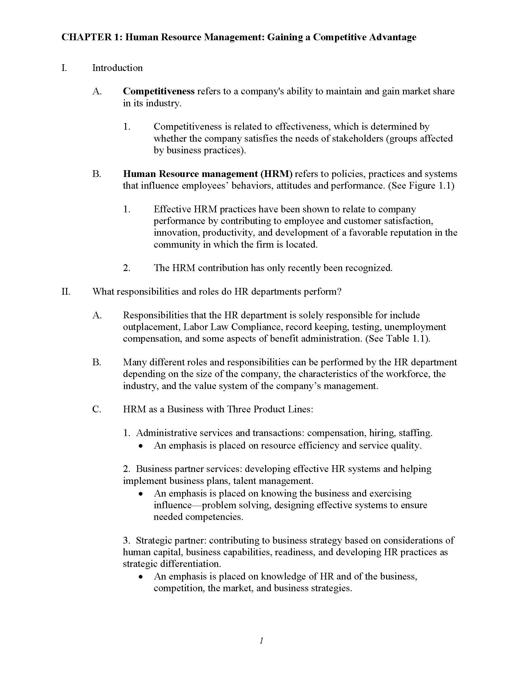 Human Resource Management