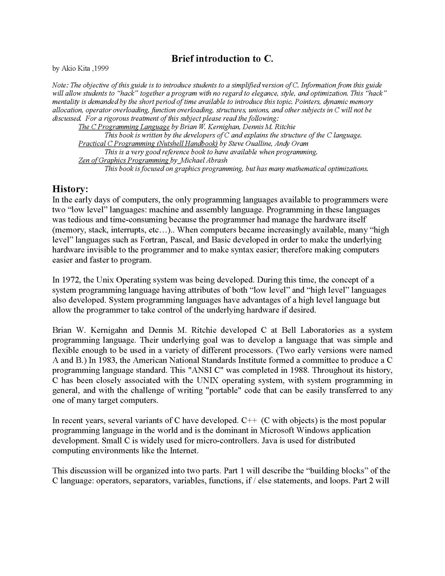 Intro to Mechatronics