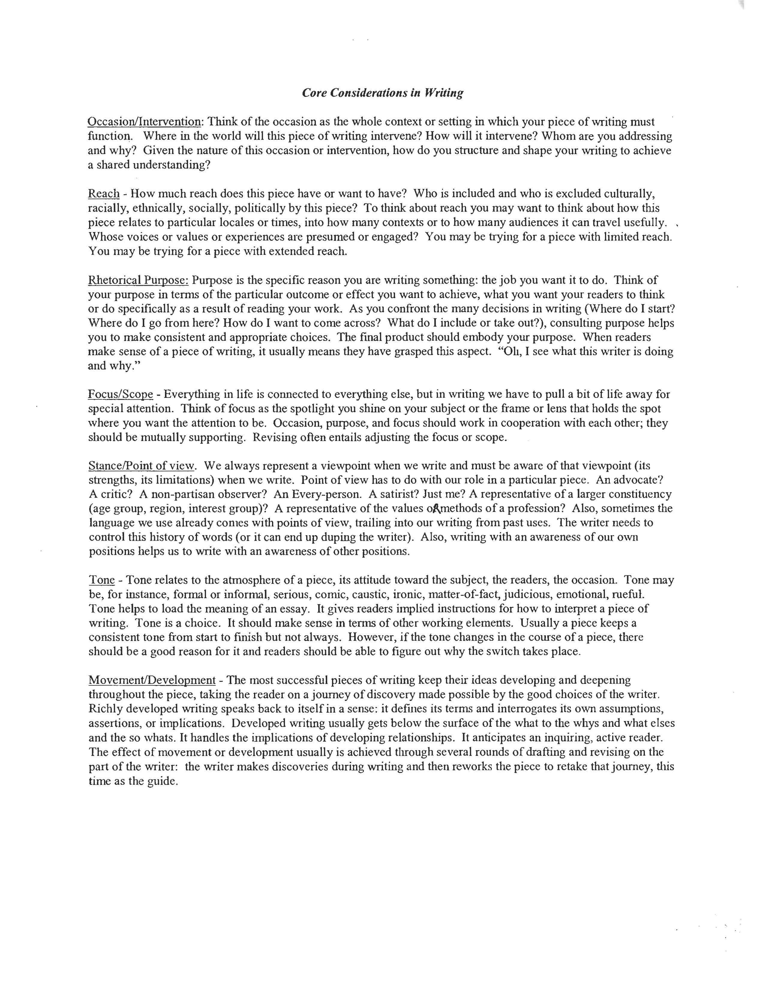 Intermediate Composition