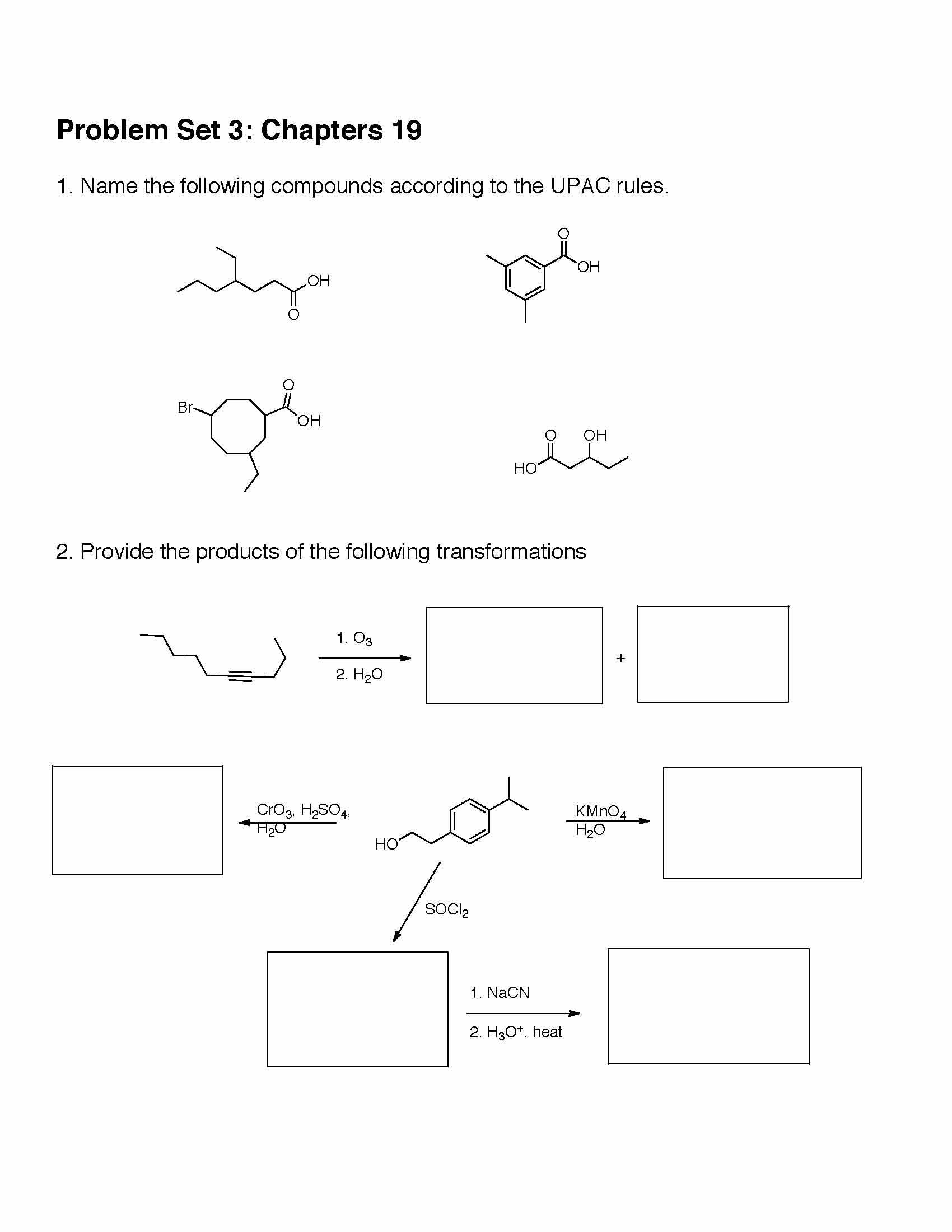 Organic Chemistry II