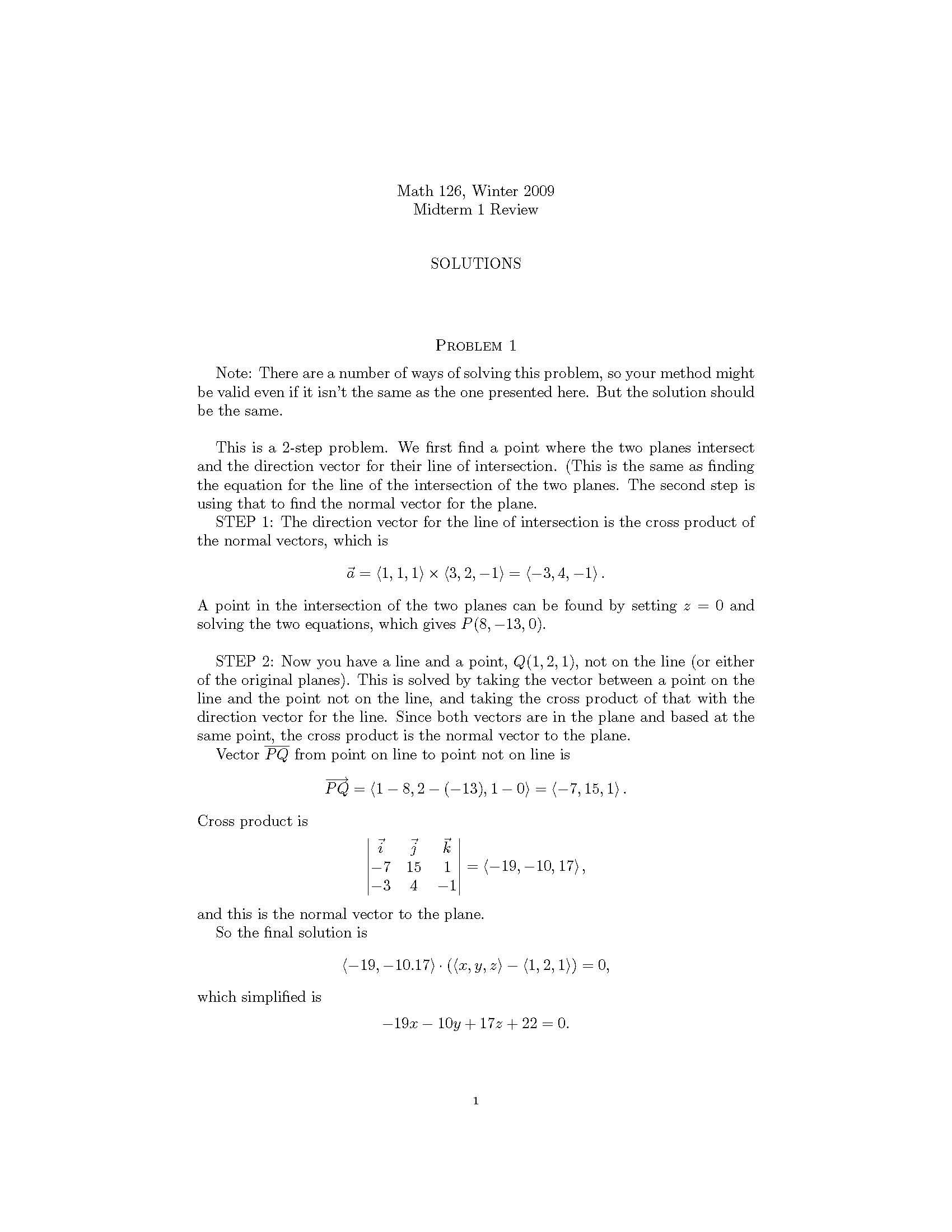CALC ANYL GEOM III