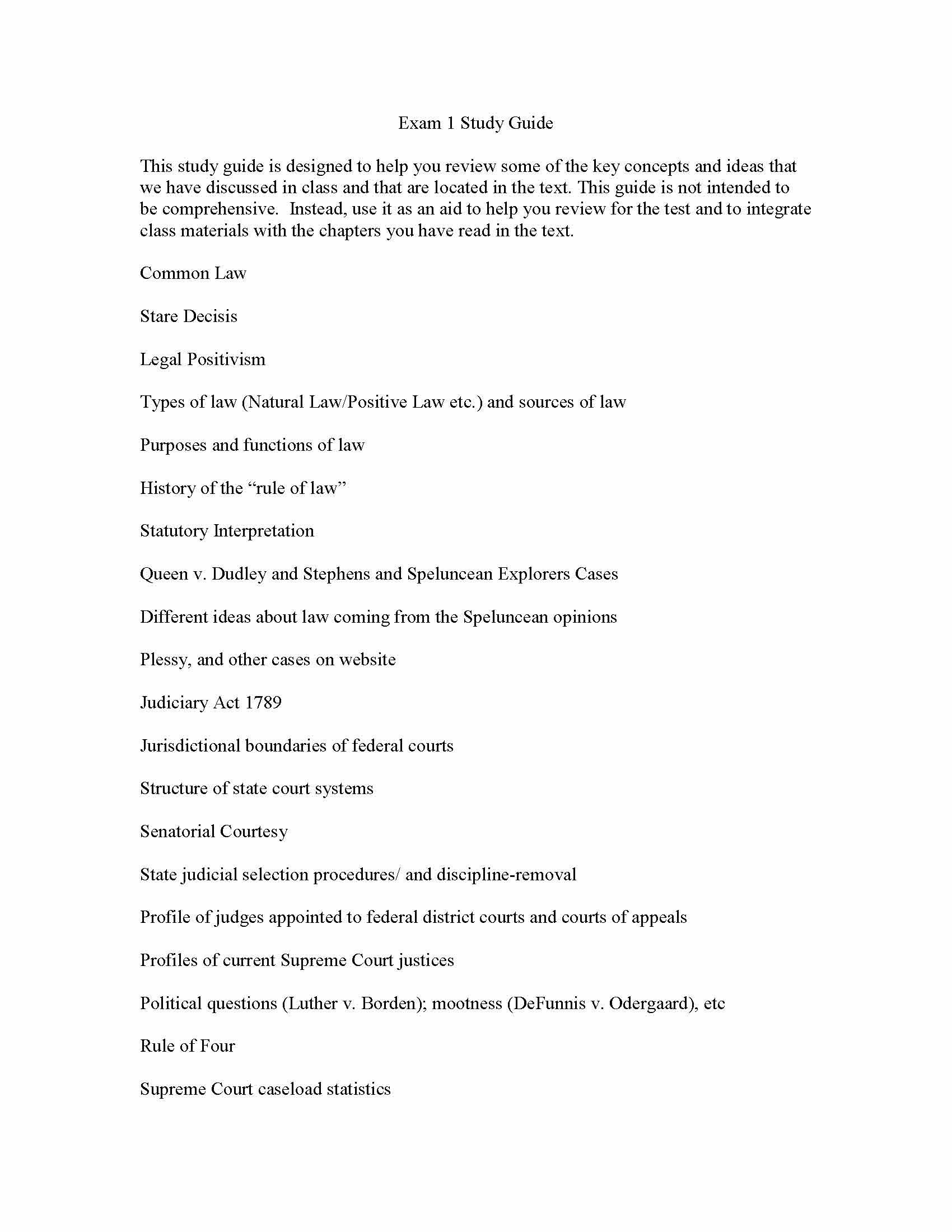 The Judicial Process