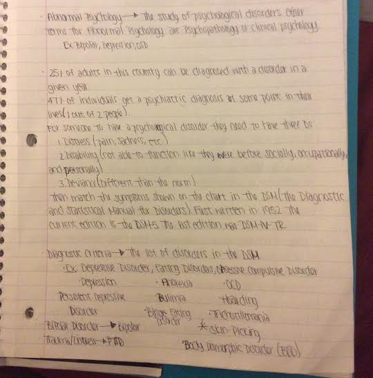 Notes form 8.27.15