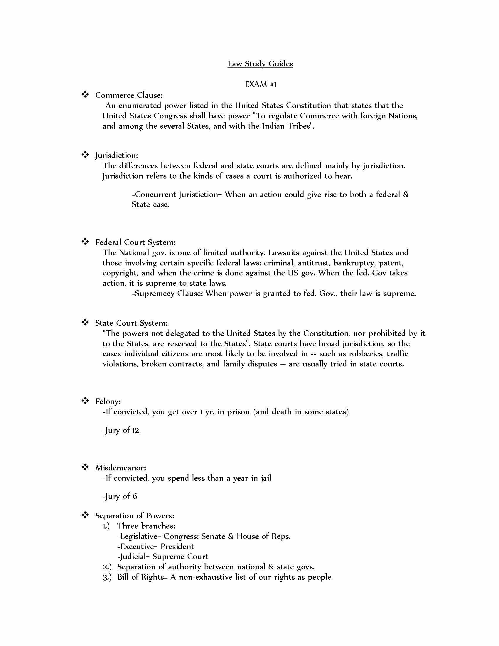 Hospitality Business Law