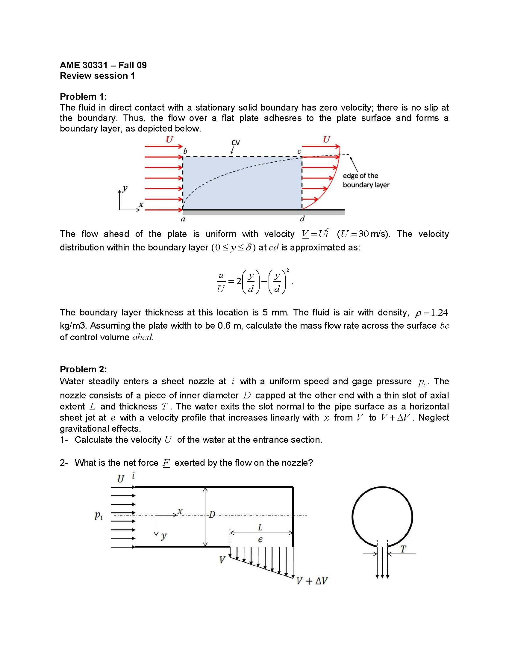Fluid Mechanics