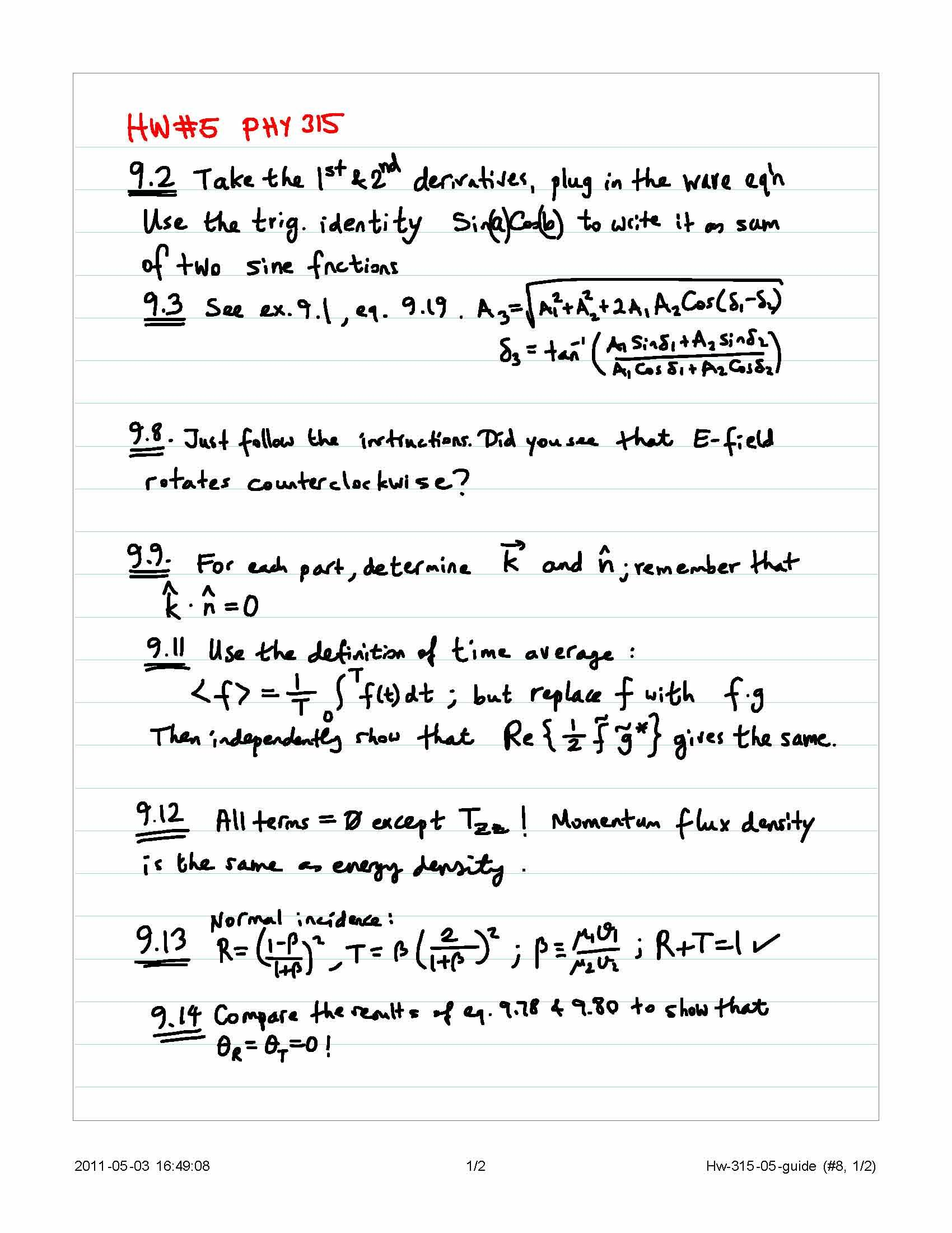 Physics of Eelctric and Magnetic Phenomena