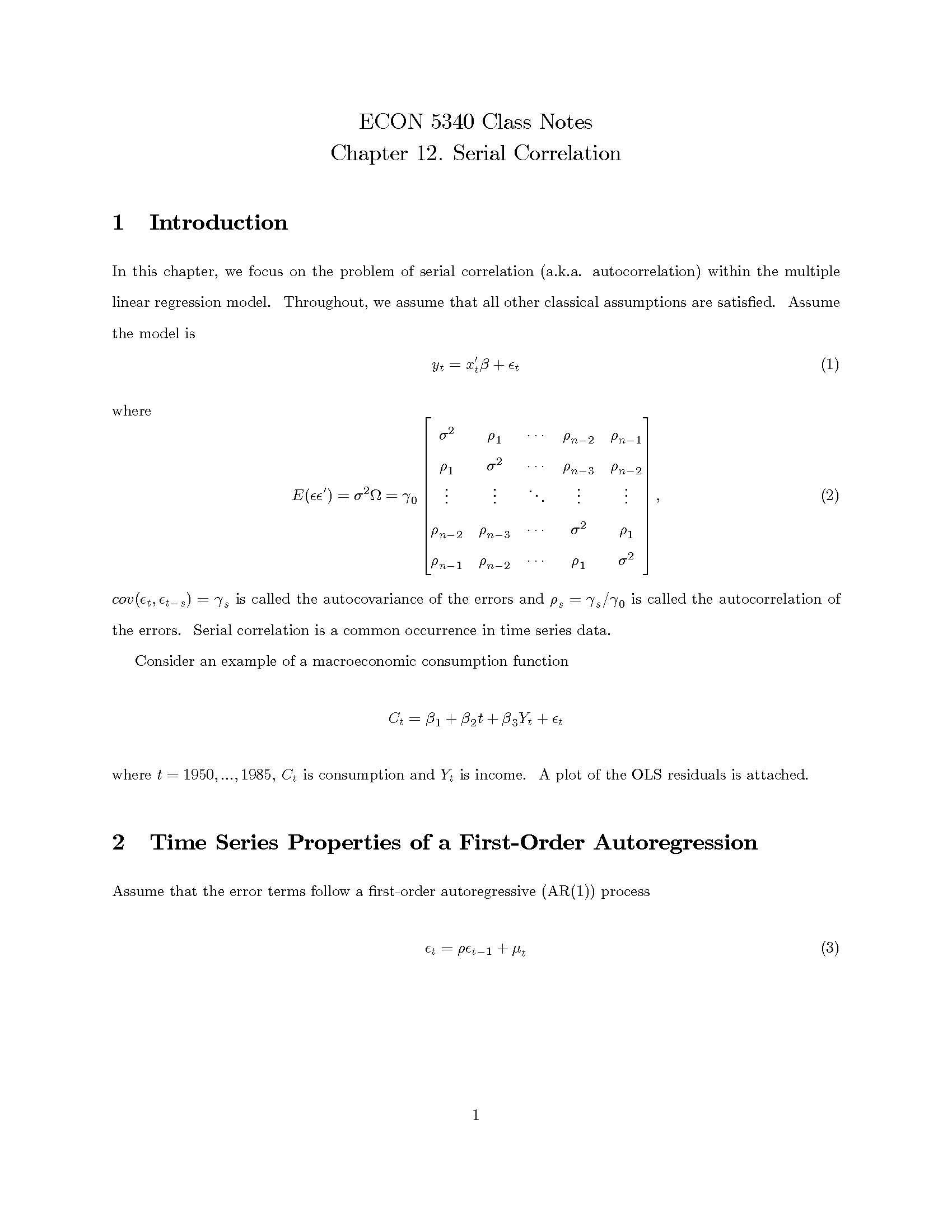 Adv Econometric Theory