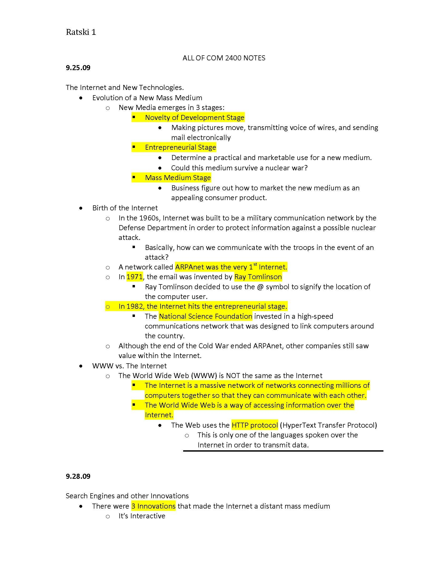 Intro To Media & Telecom