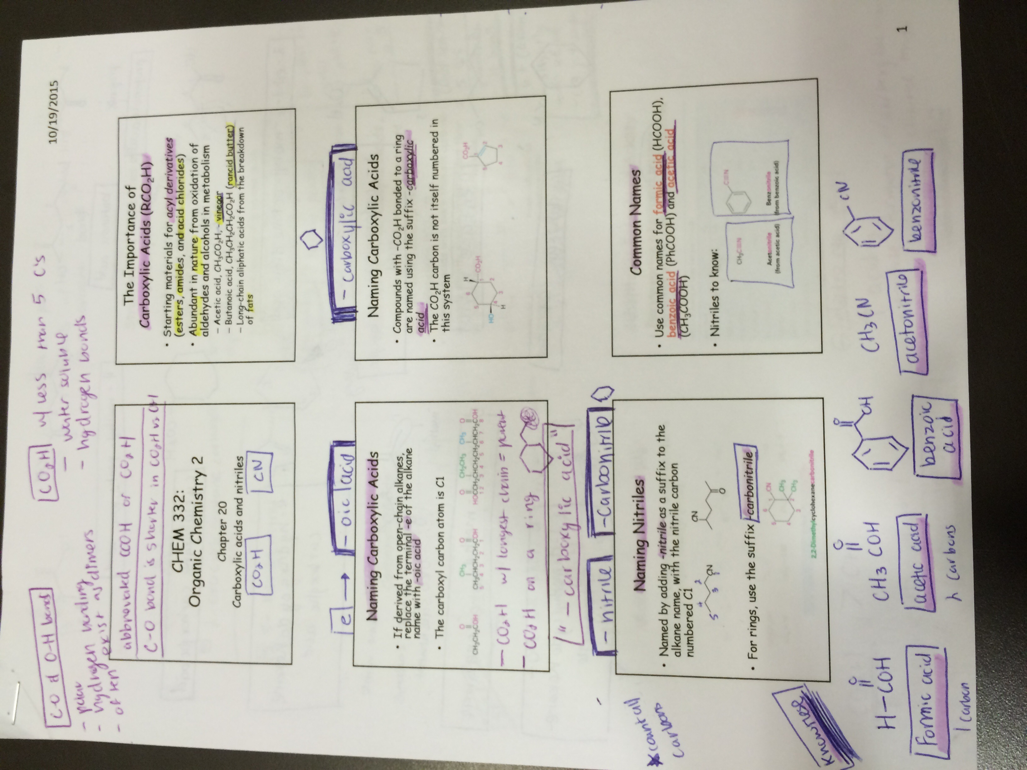 Chapter 20 Lecture Slides and Notes