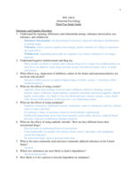 BD abn Test 3 Study Guide