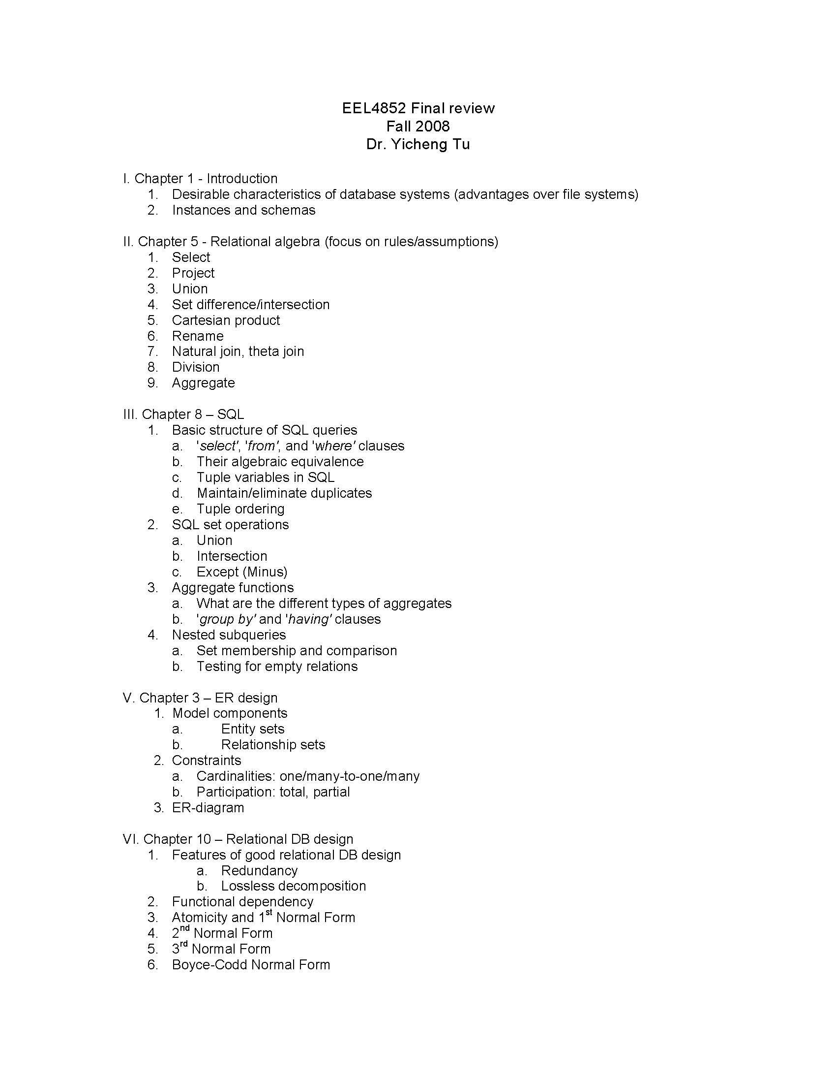 Data Base Systems