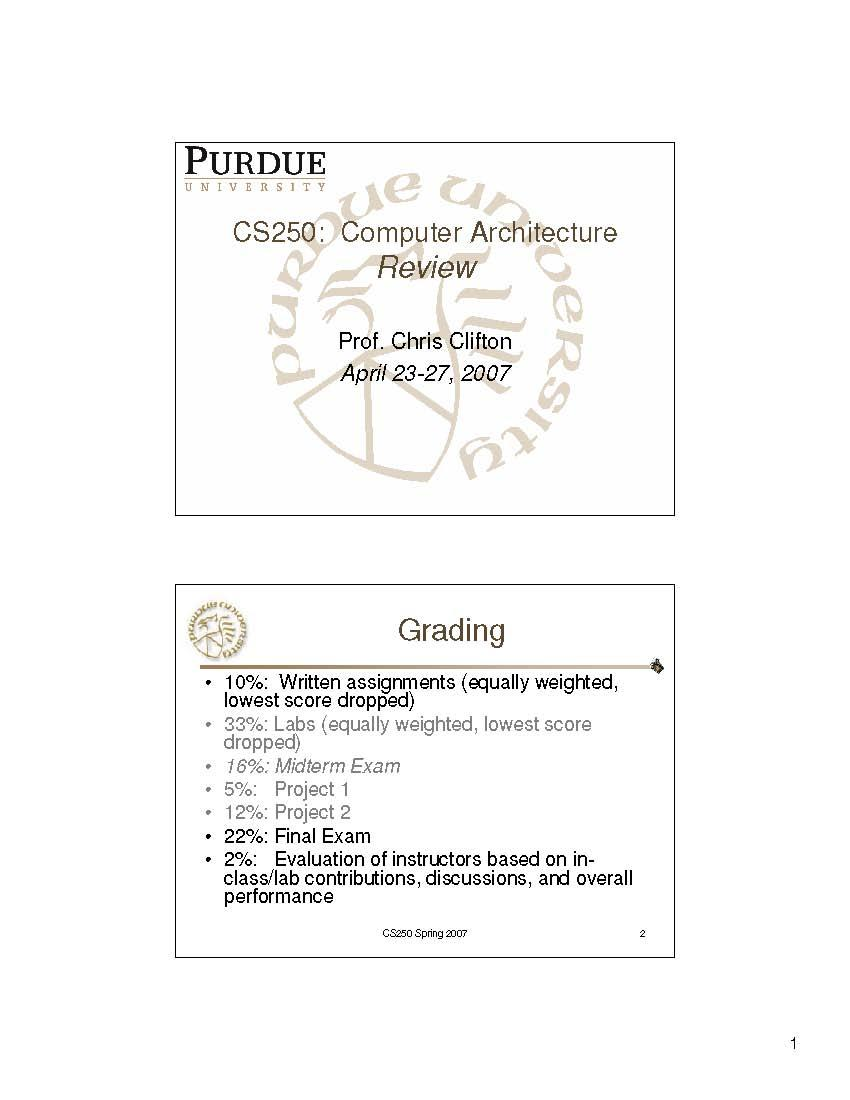 Computer Architecture