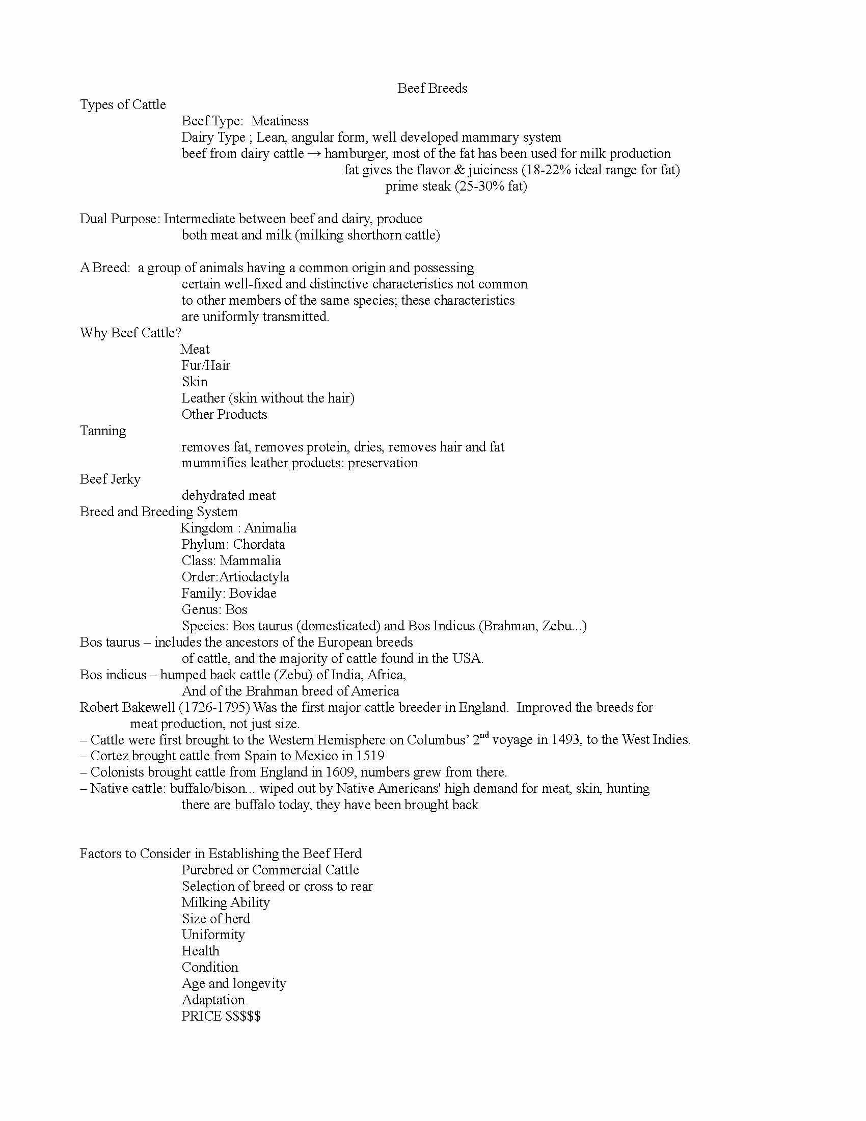 Introduction to Animal Science