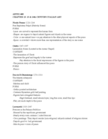 13 & 14th Century Italian Art