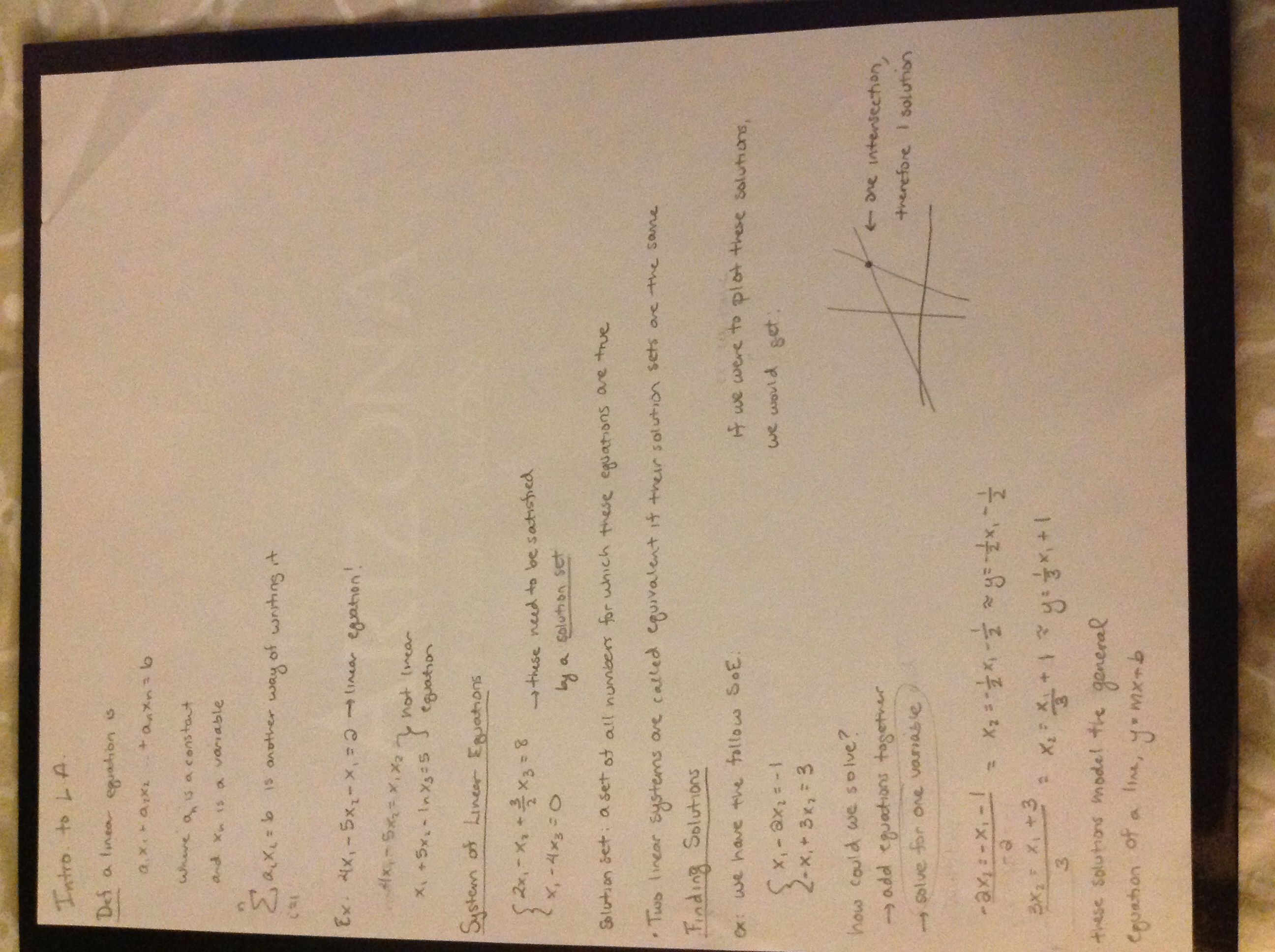 Introduction to Linear Algebra