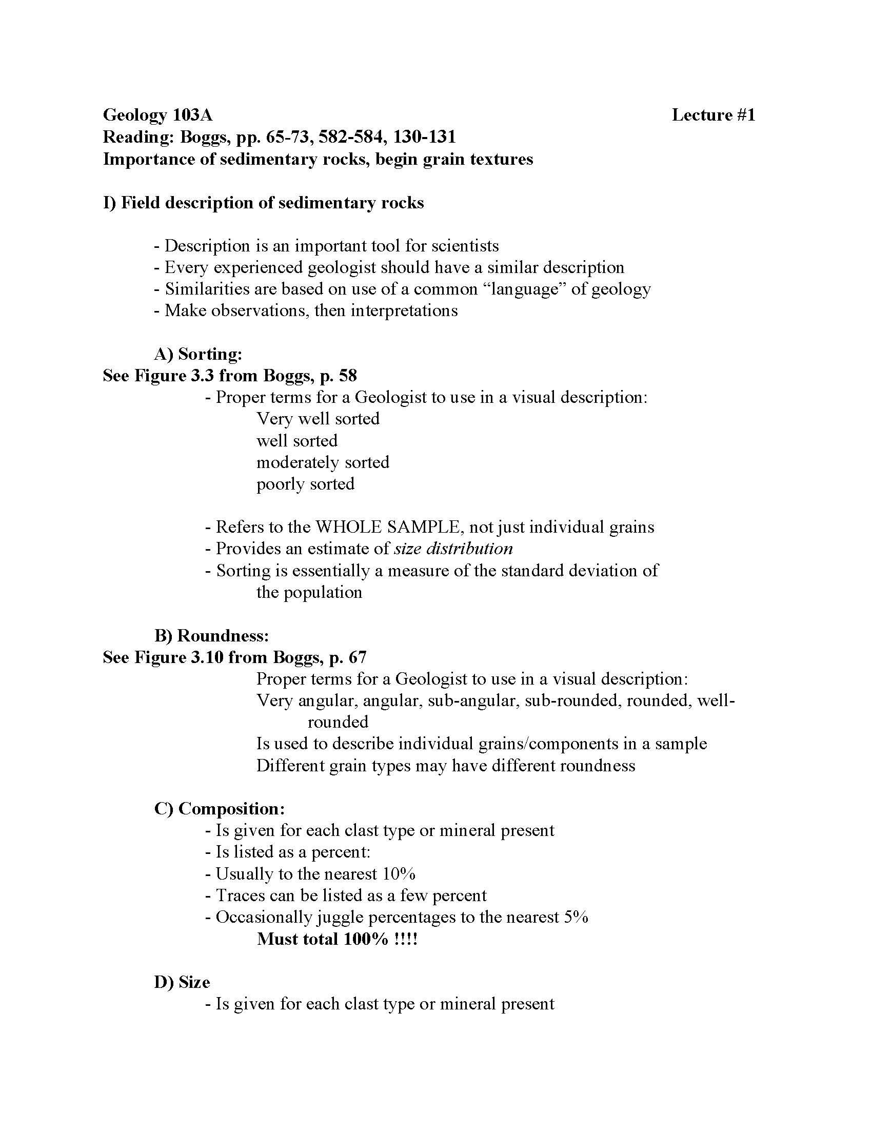SEDIMENTOLOGYSTRATIGRPHY