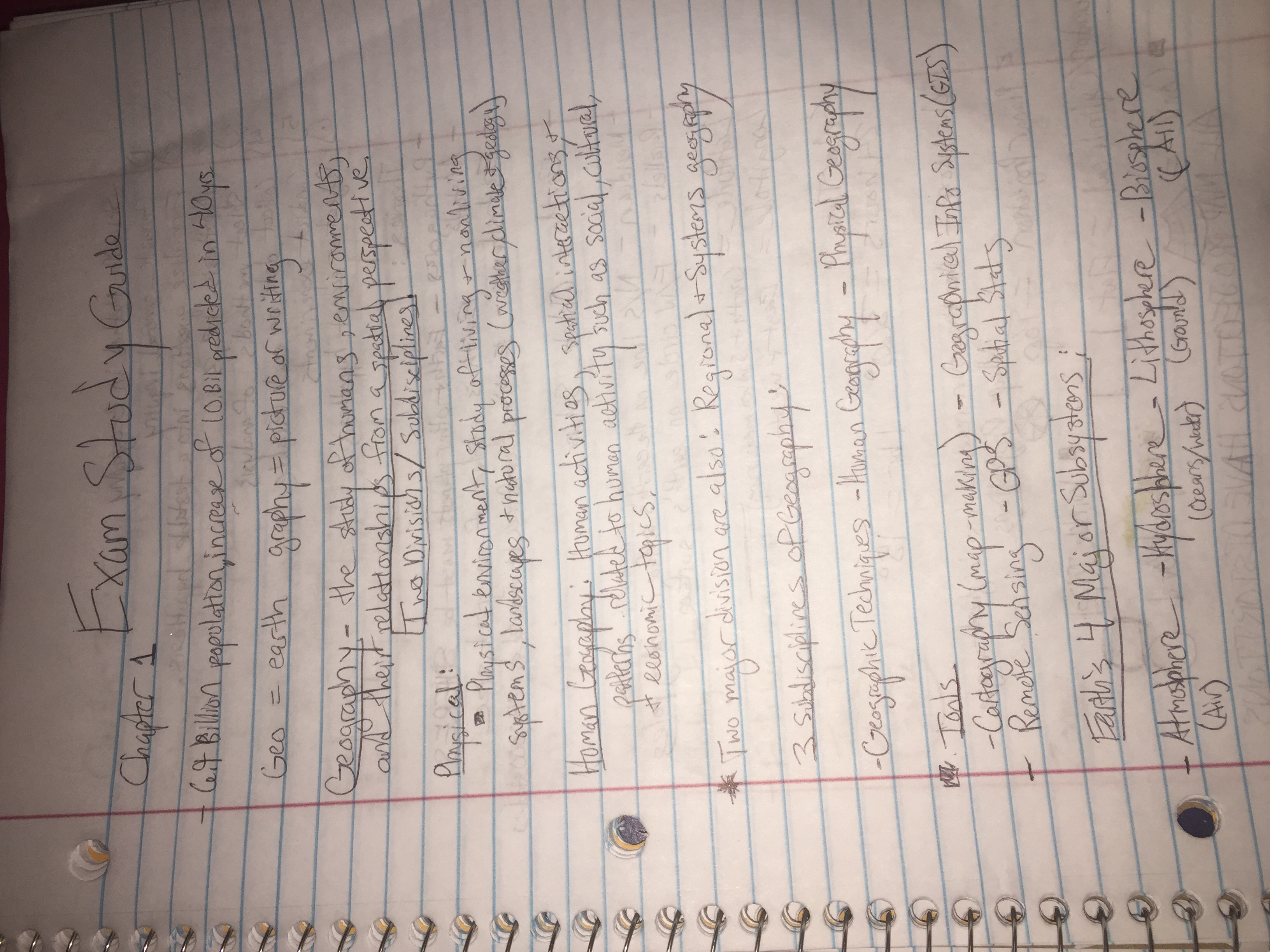 Exam 1 Study Guide