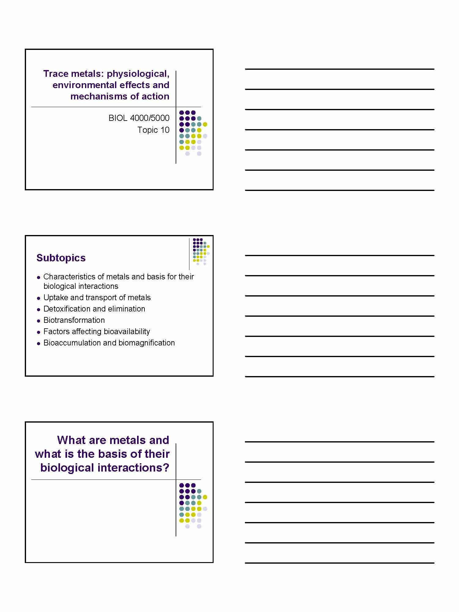 TOPICS IN BIOLOGYVERTEBRATE HISTOLOGY