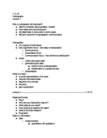 Notes for weeks 1 - 3