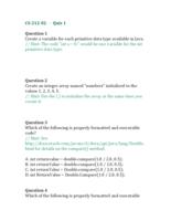 CS 212 Software Development