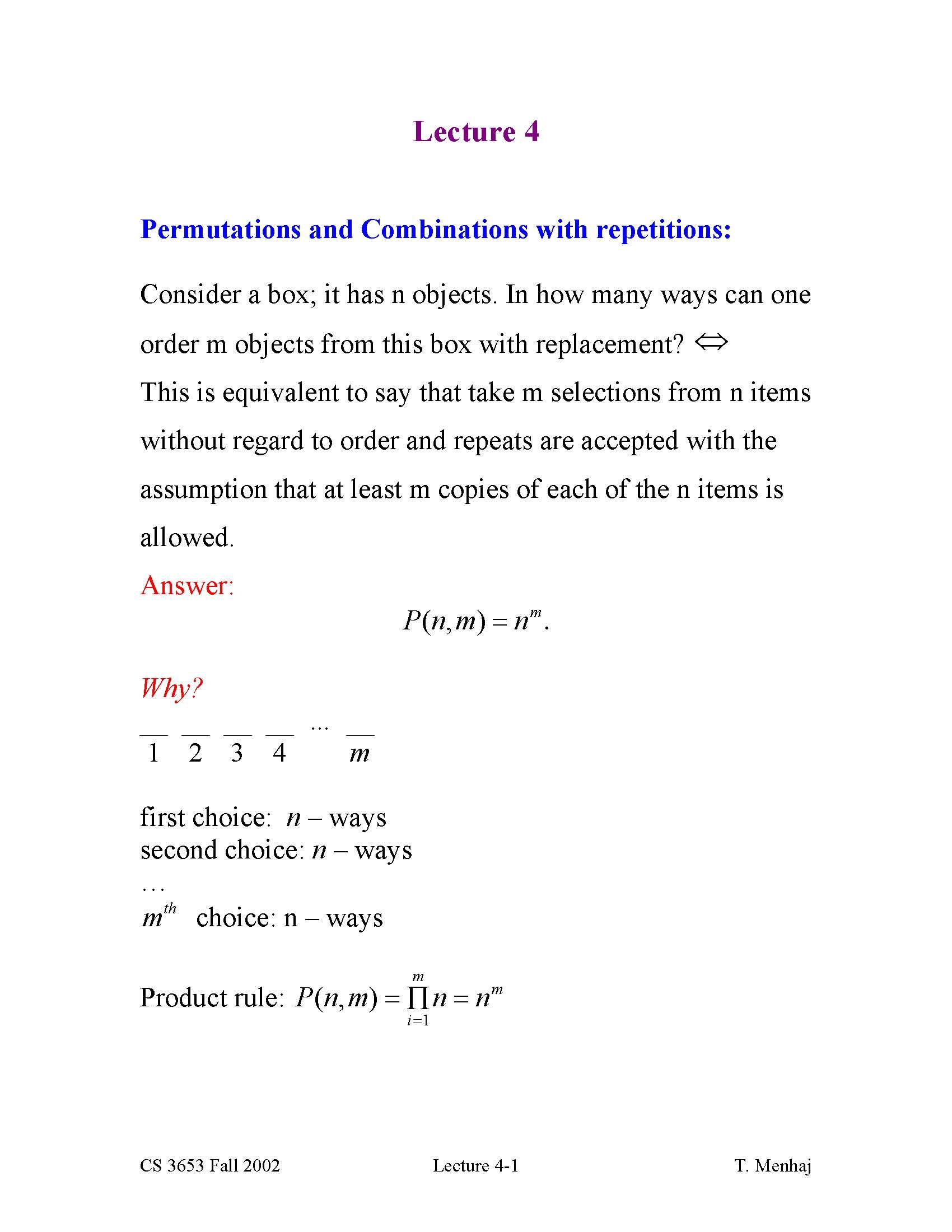 DISCRETE MATH FOR CS