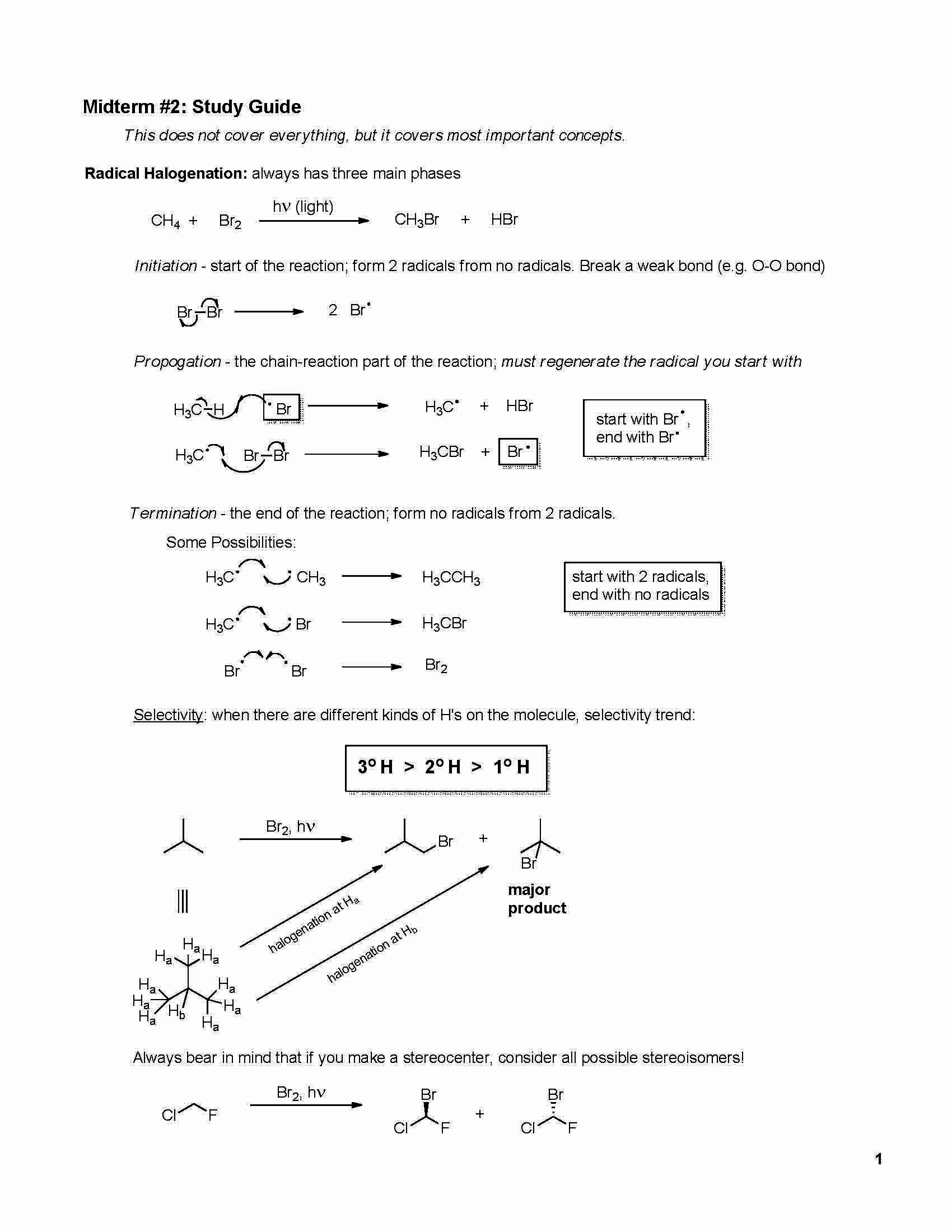 Chemical Structure and Reactivity