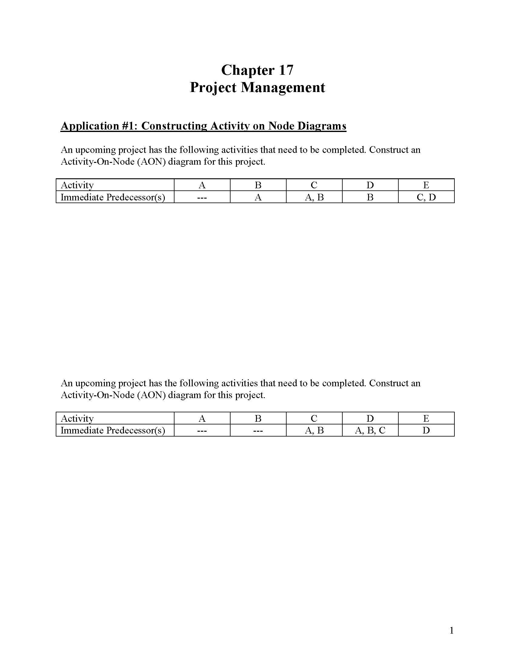 Operations Management