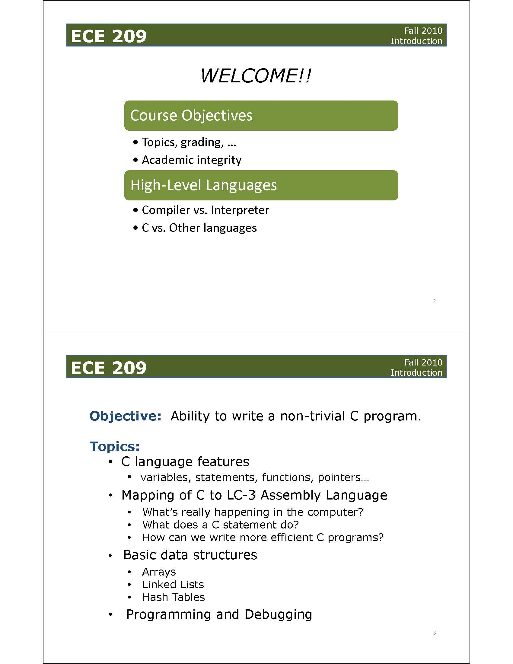 Computer Systems Programming
