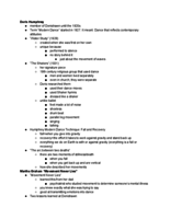 Notes from the week of 10/20-10/22