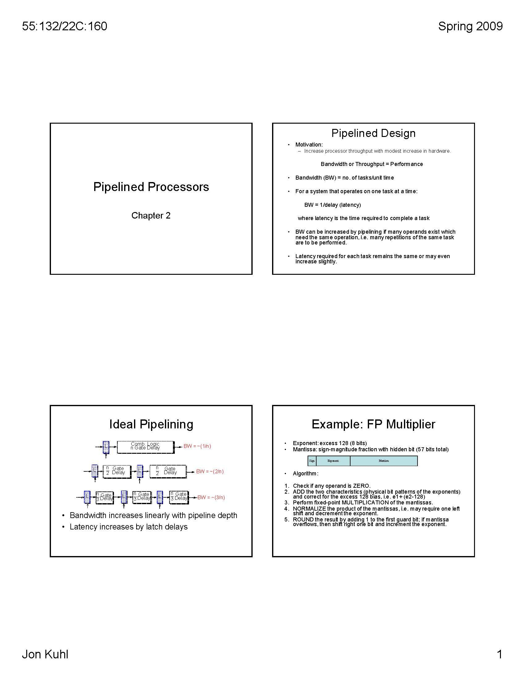 High Performance Computer Architecture