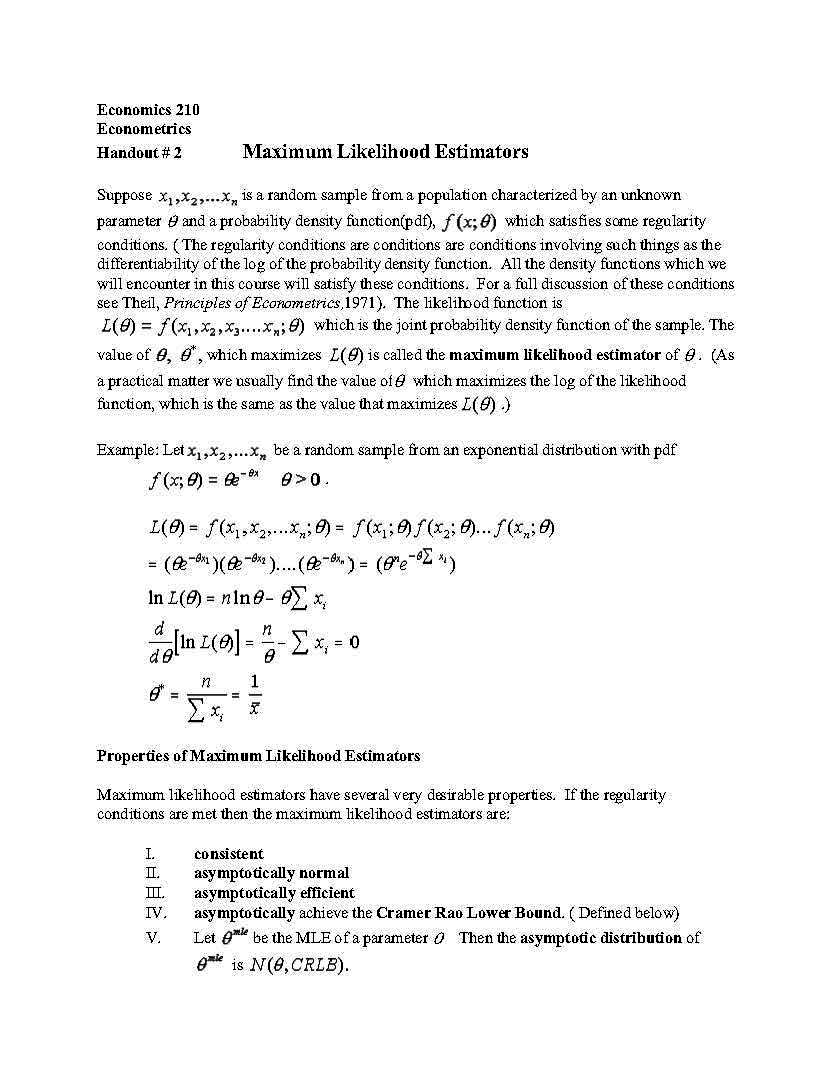 Econometrics
